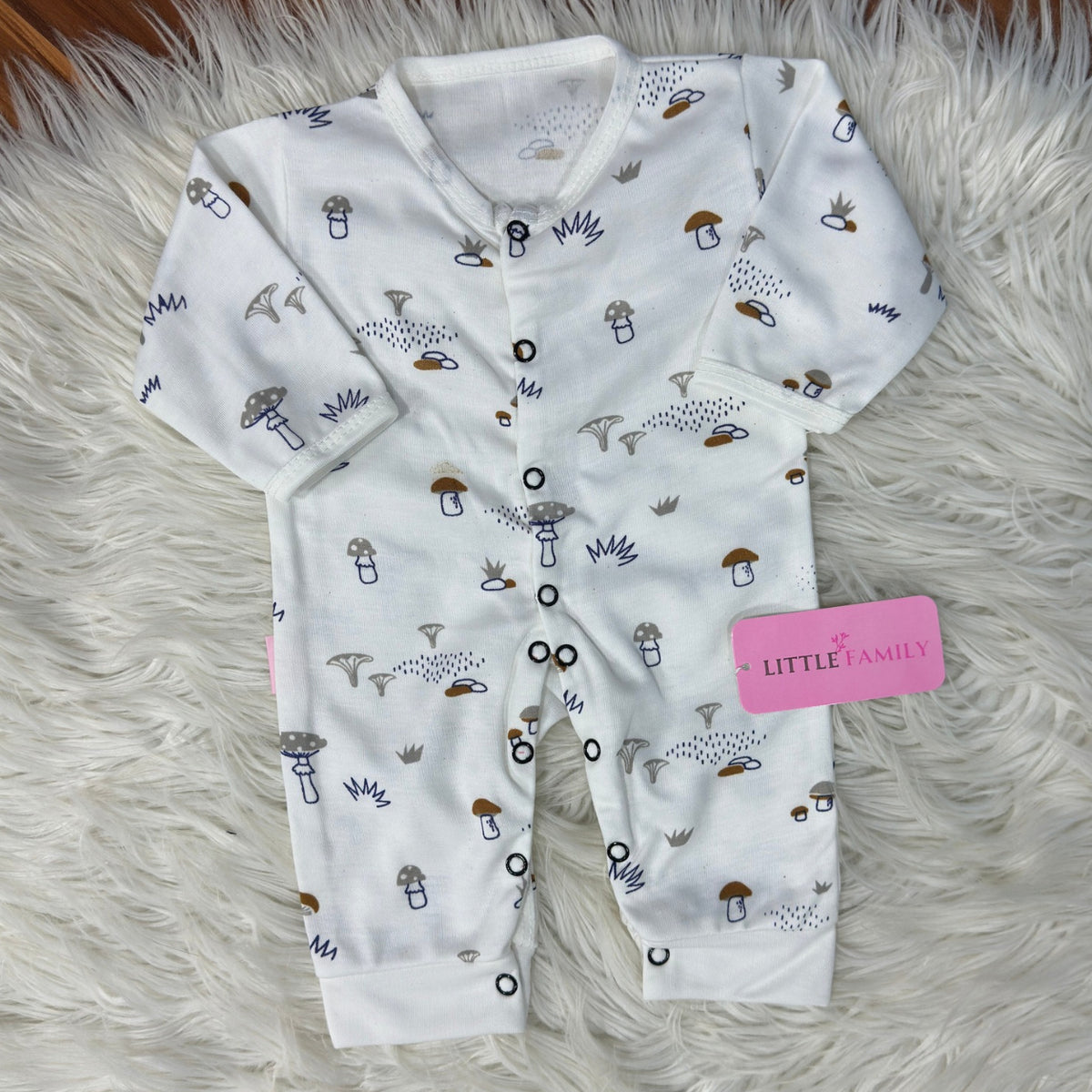 Pack of 3 Premium Baby Rompers – Gentle & Breathable