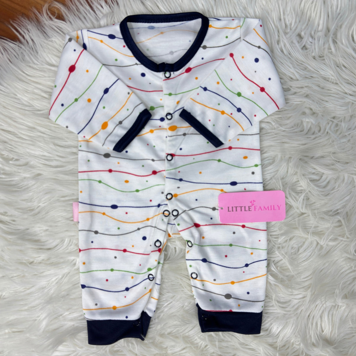 Pack of 3 Premium Baby Rompers – Gentle & Breathable