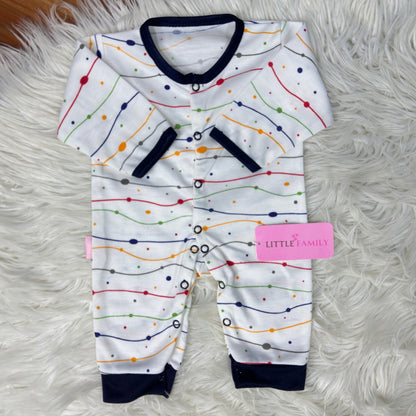 Pack of 3 Premium Baby Rompers – Gentle & Breathable