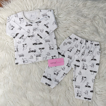 Premium 2-Piece Cotton Outfit Set – Pack of 3