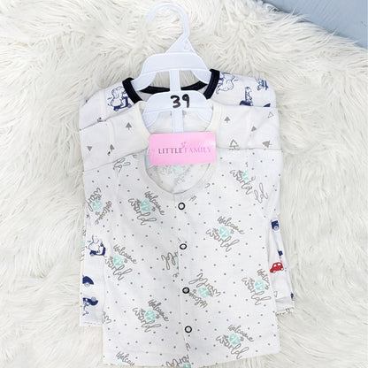 Premium 2-Piece Cotton Outfit Set – Pack of 3
