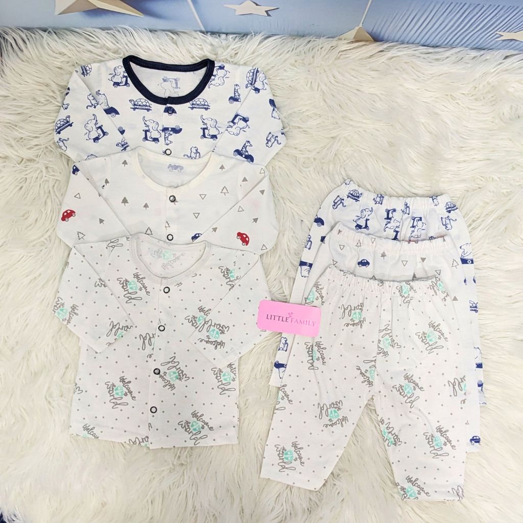 Premium 2-Piece Cotton Outfit Set – Pack of 3