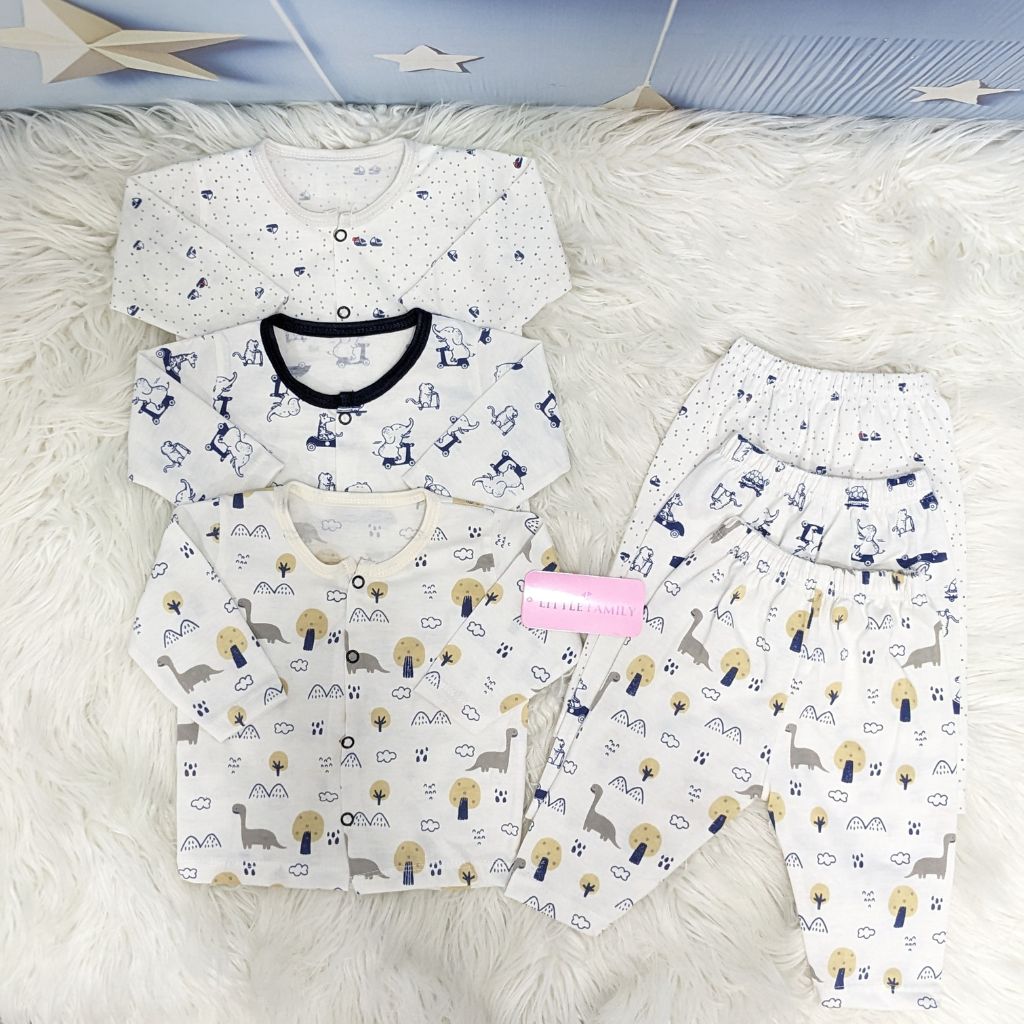 Premium 2-Piece Cotton Outfit Set – Pack of 3