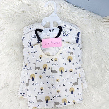 Premium 2-Piece Cotton Outfit Set – Pack of 3