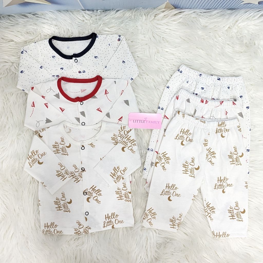 Premium 2-Piece Cotton Outfit Set – Pack of 3