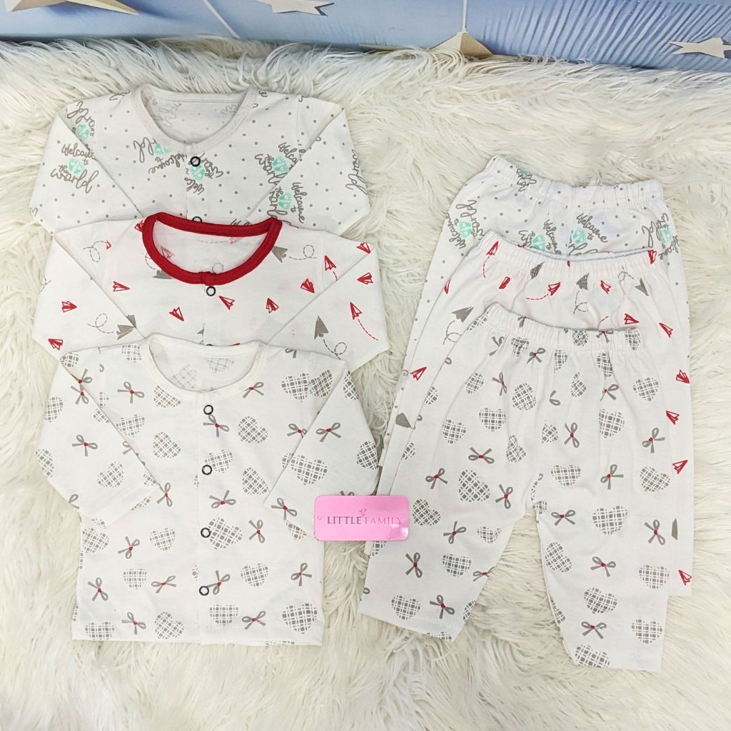 Premium 2-Piece Cotton Outfit Set – Pack of 3