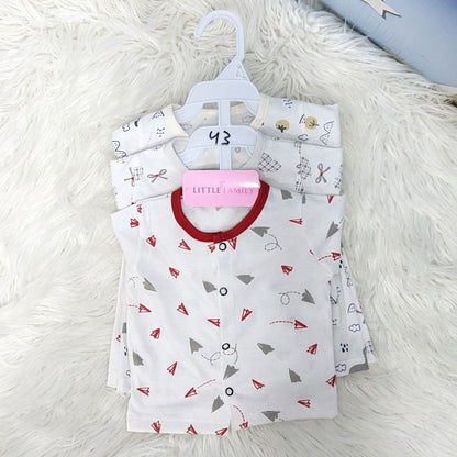 Premium 2-Piece Cotton Outfit Set – Pack of 3