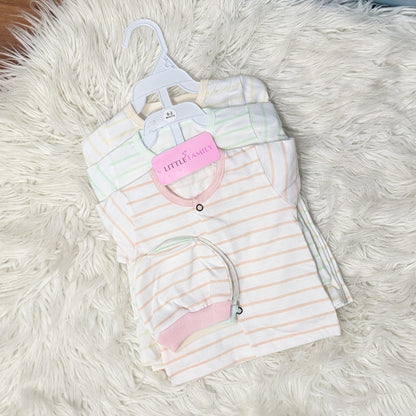 Premium 3-Piece Cotton Outfit Set – Pack of 3