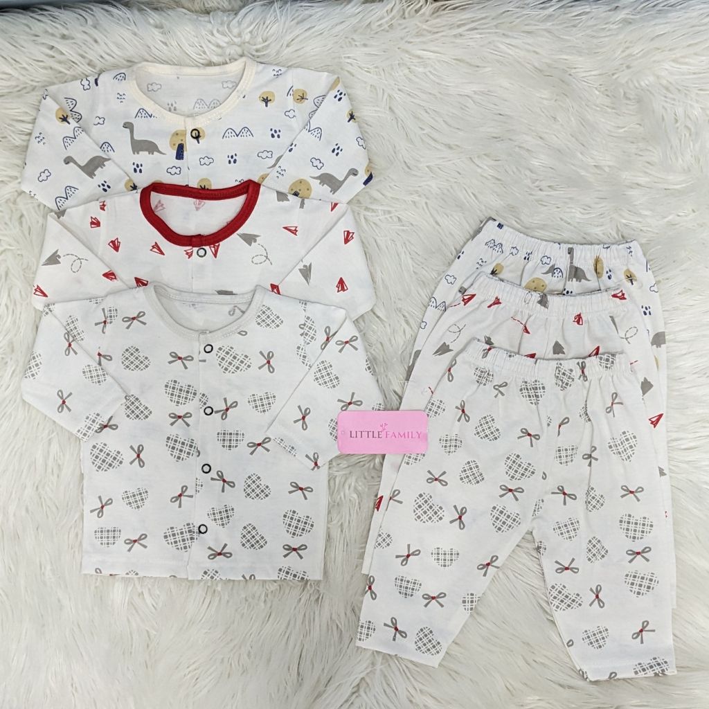 Premium 2-Piece Cotton Outfit Set – Pack of 3