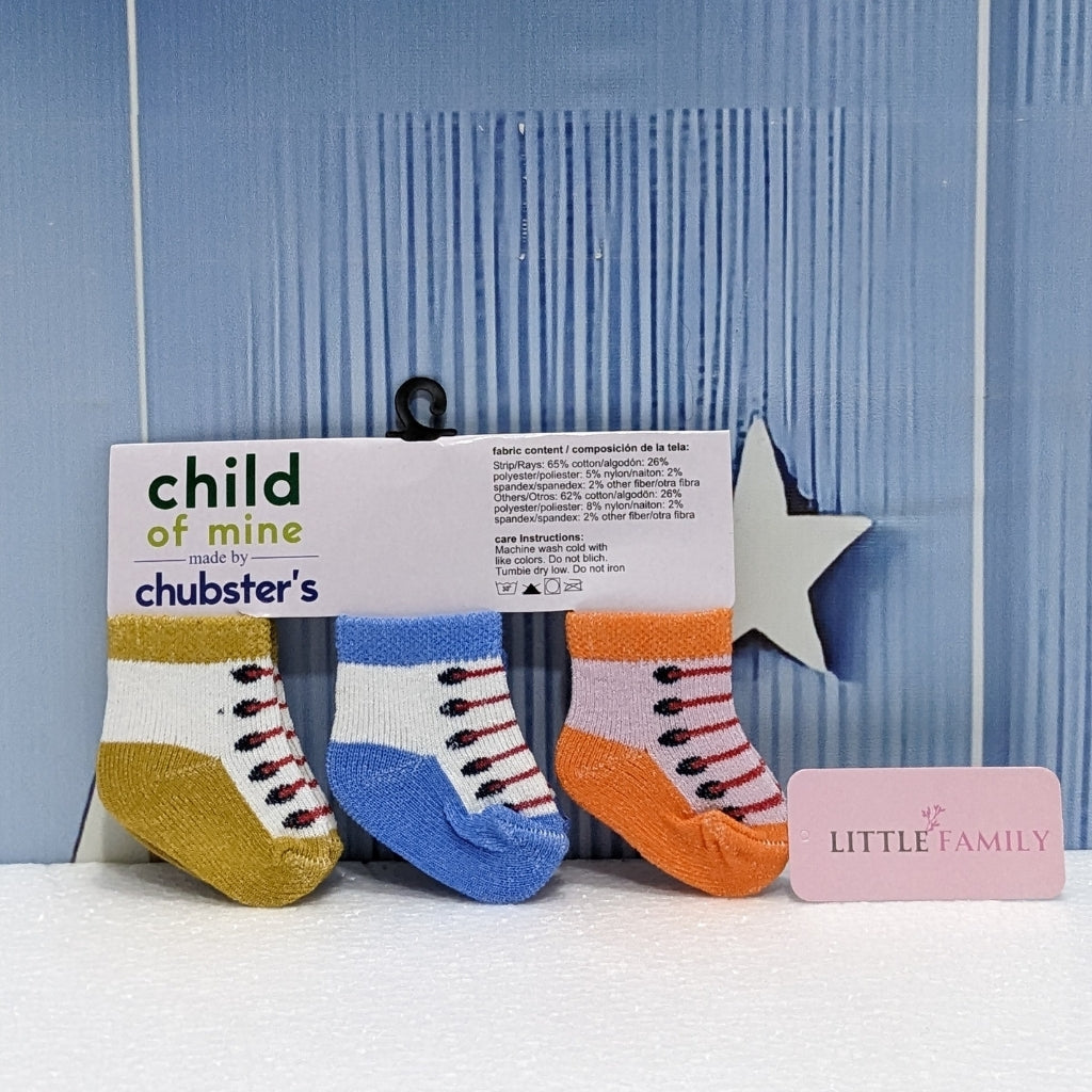 NewBorn Baby Socks Set (3-Pair Pack) - Formal Wear