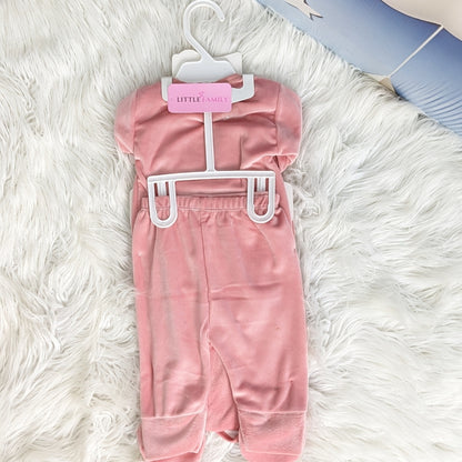 Newborn 7-Piece Princess Winter Starter Set – Blush Pink