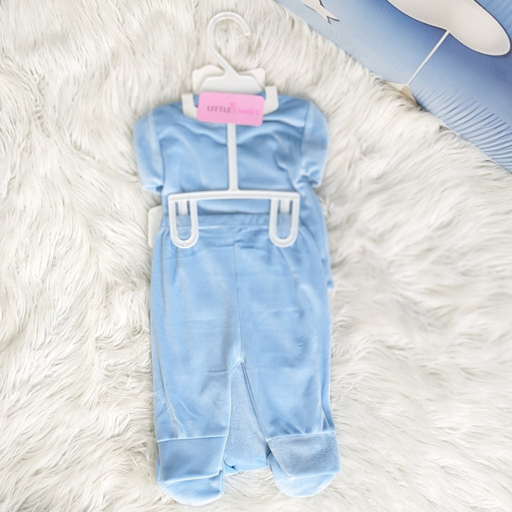 Newborn 7-Piece Prince Winter Starter Set – Blue