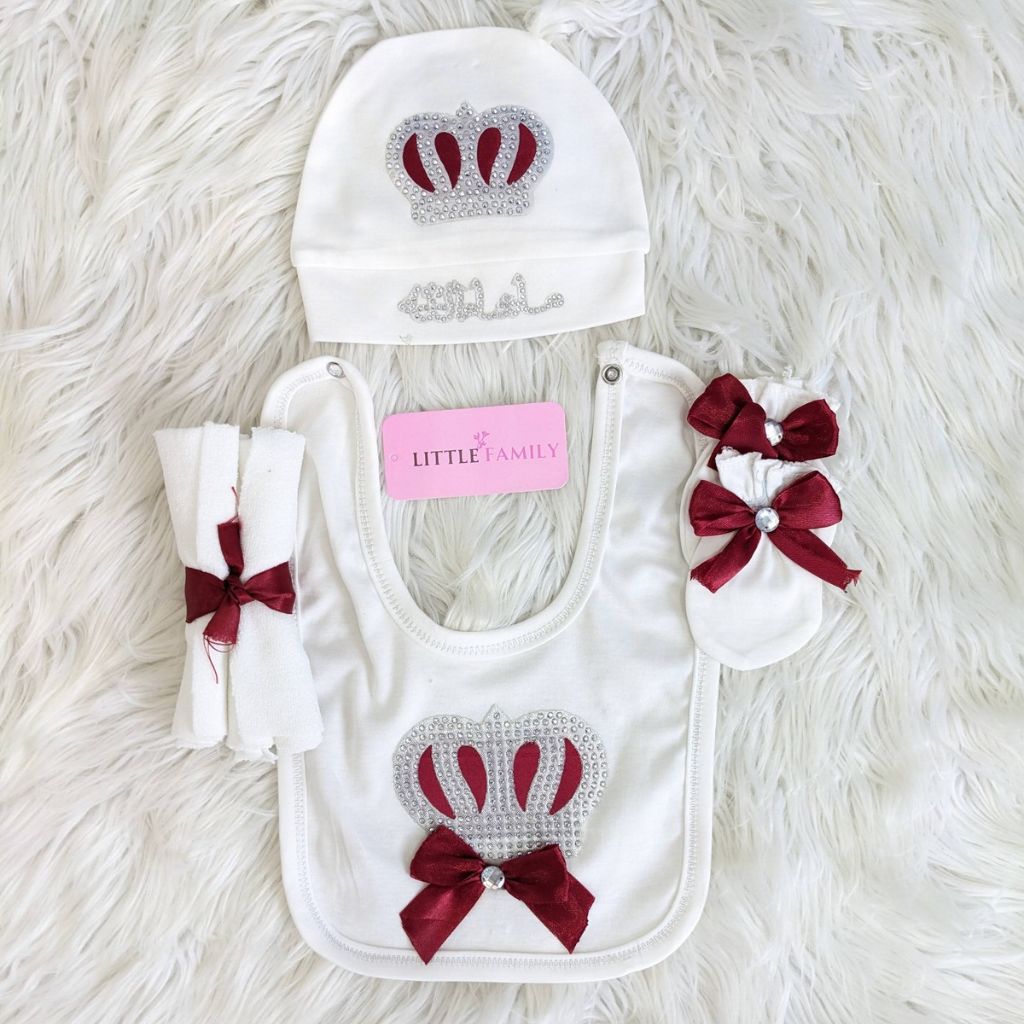 Premium 9 Piece Turkish Style Starter Set | Maroon