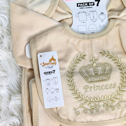 Newborn 7-Piece Princess Winter Starter Set – Beige