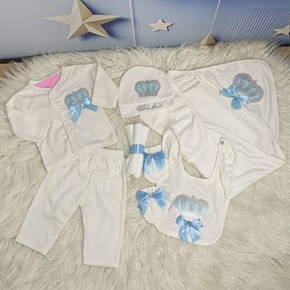 Premium 9 Piece Turkish Style Starter Set | Sky Blue