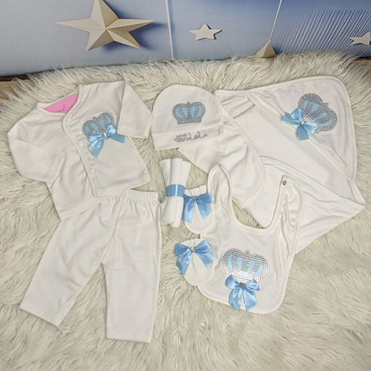 Premium 9 Piece Turkish Style Starter Set | Sky Blue