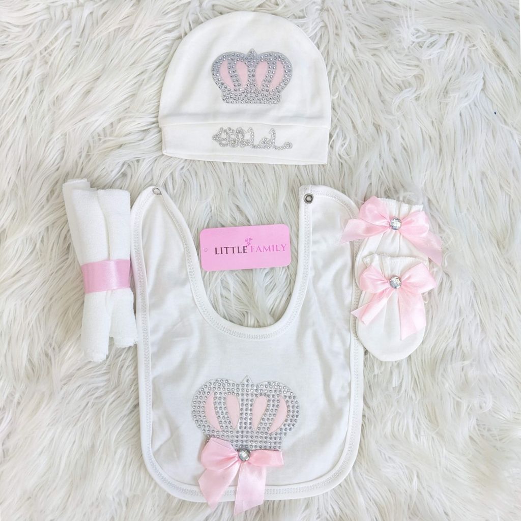 Premium 9 Piece Turkish Style Starter Set | Baby Pink