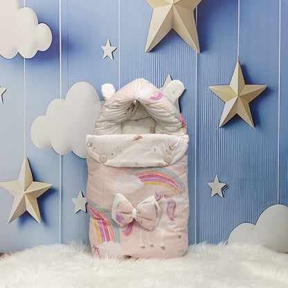 Unicorn Castle Baby Bedding Set - 8 Pieces (Large)