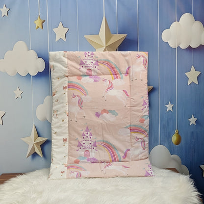 Unicorn Castle Baby Bedding Set - 8 Pieces (Large)