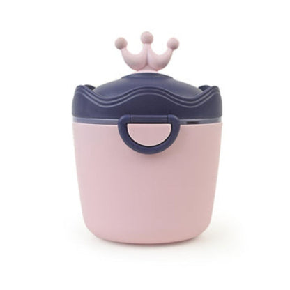 Crown Baby Milk Powder Dispenser – Leakproof & Travel-Ready