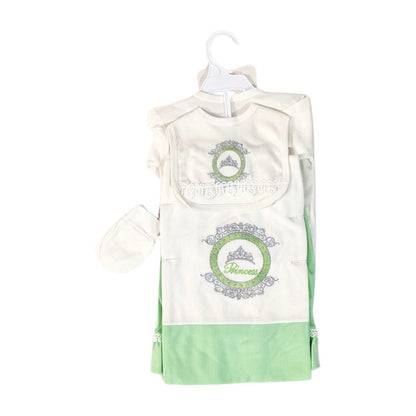 Princess Baby Starter Set – 7-Piece Newborn Outfit
