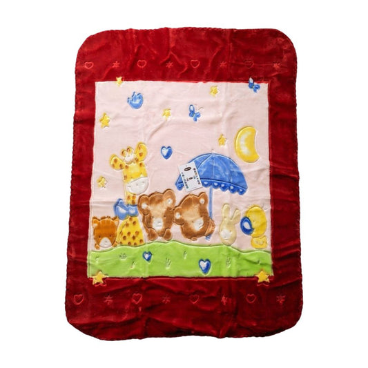Baby Blanket – Giraffe Design All-Season Comfort