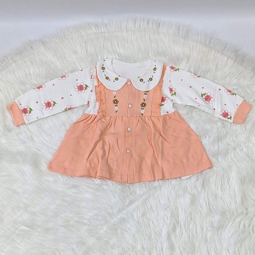 Floral Dreams Winter Frock Set