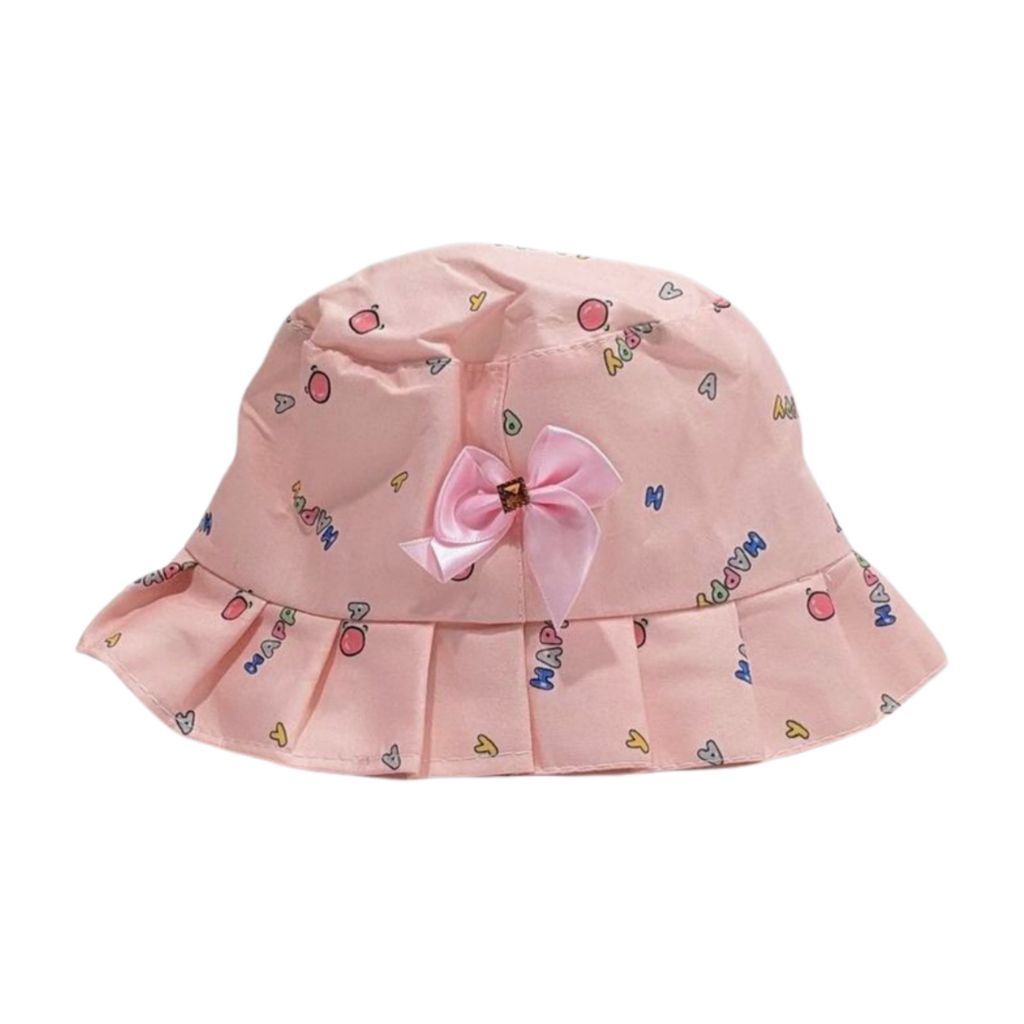 Cute Baby Bucket Hat with Bow