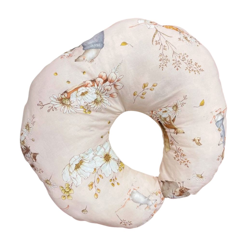 Amy Nature Bamboo Nursing Pillow – Ergonomic U-Shaped Support for Feeding