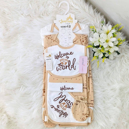 Welcome to the World 12-Piece Starter Set - Brown