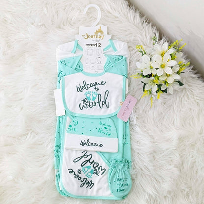 Welcome to the World 12-Piece Starter Set - Green