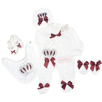 G-1425 Turkish-Style Baby Gift Set – Newborn Edition (5 Pieces)
