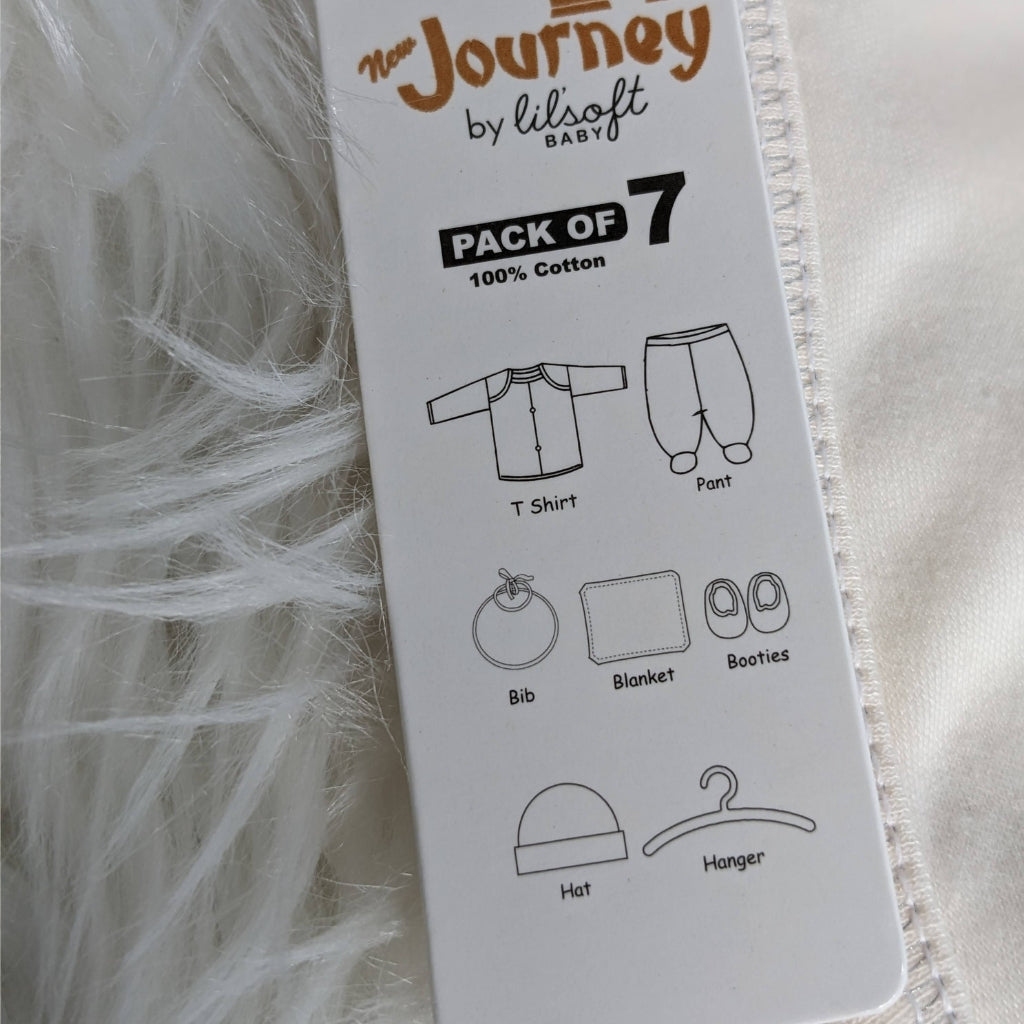 Mint Green Journey 7-Piece Newborn Starter Set – "Princess" Edition