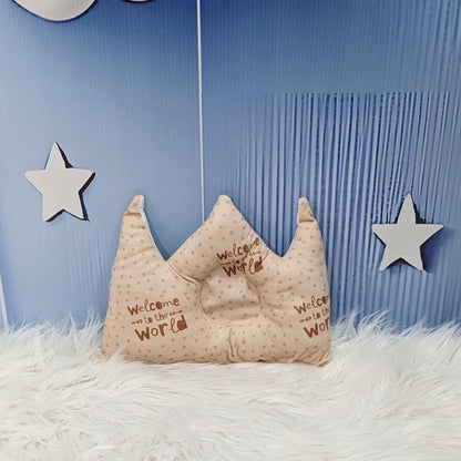 Velvet Newborn Carry Nest – Brown | “Welcome to the World” Edition