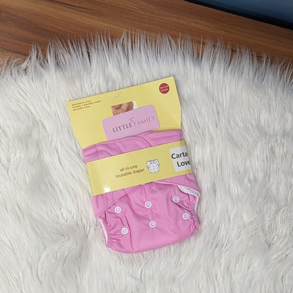 Solid Reuseable Diapers With Linner
