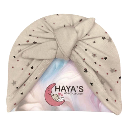Printed Baby Turban Caps