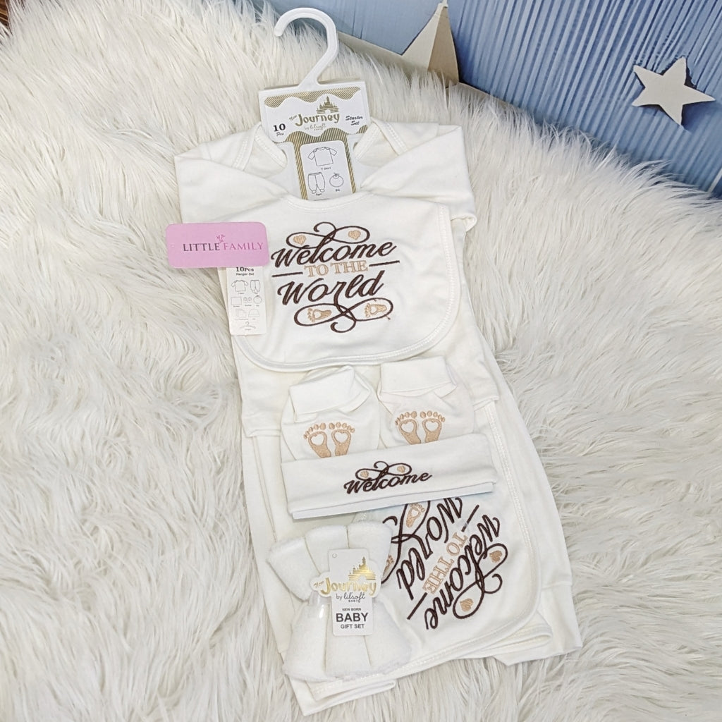 Welcome to the World – 10-Piece Newborn Starter Set