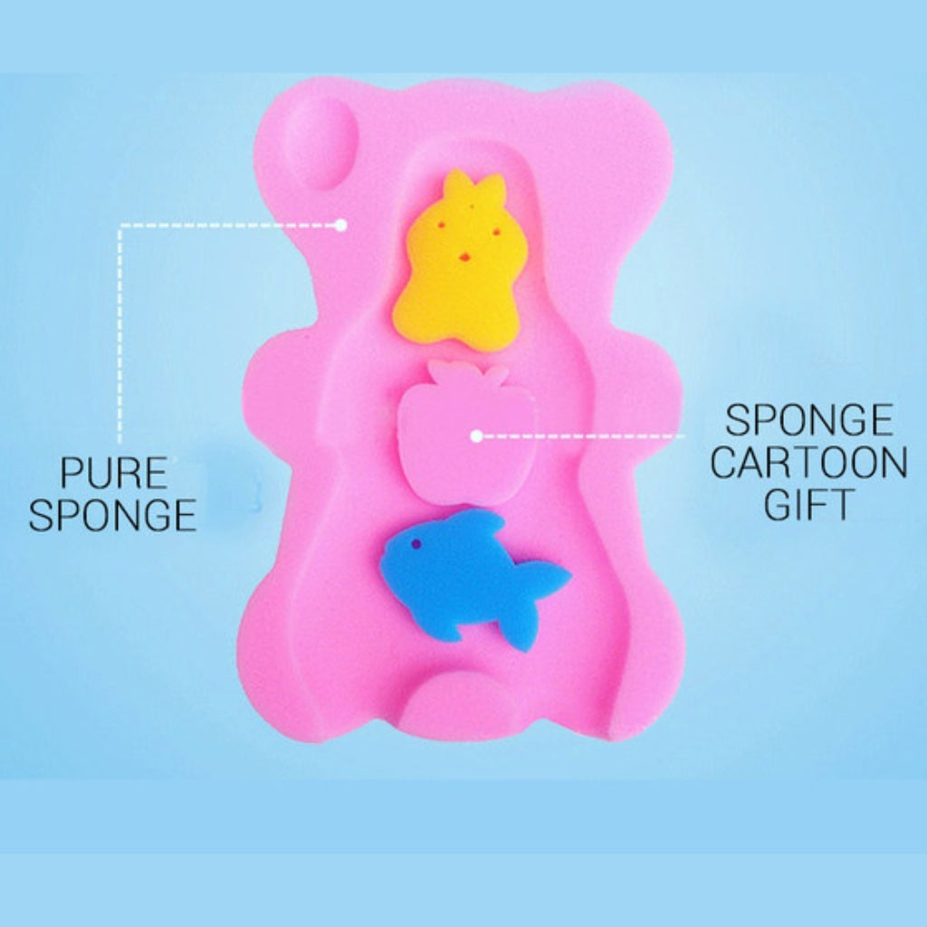 Newborn Baby Bath Tub Anti-Slip Sponge Foam Pad