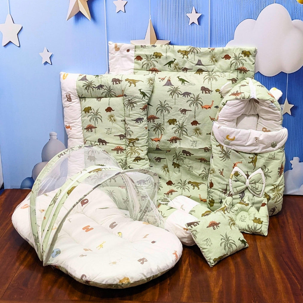 Safari Adventure Baby Bedding Set - 8 Pieces (Large)