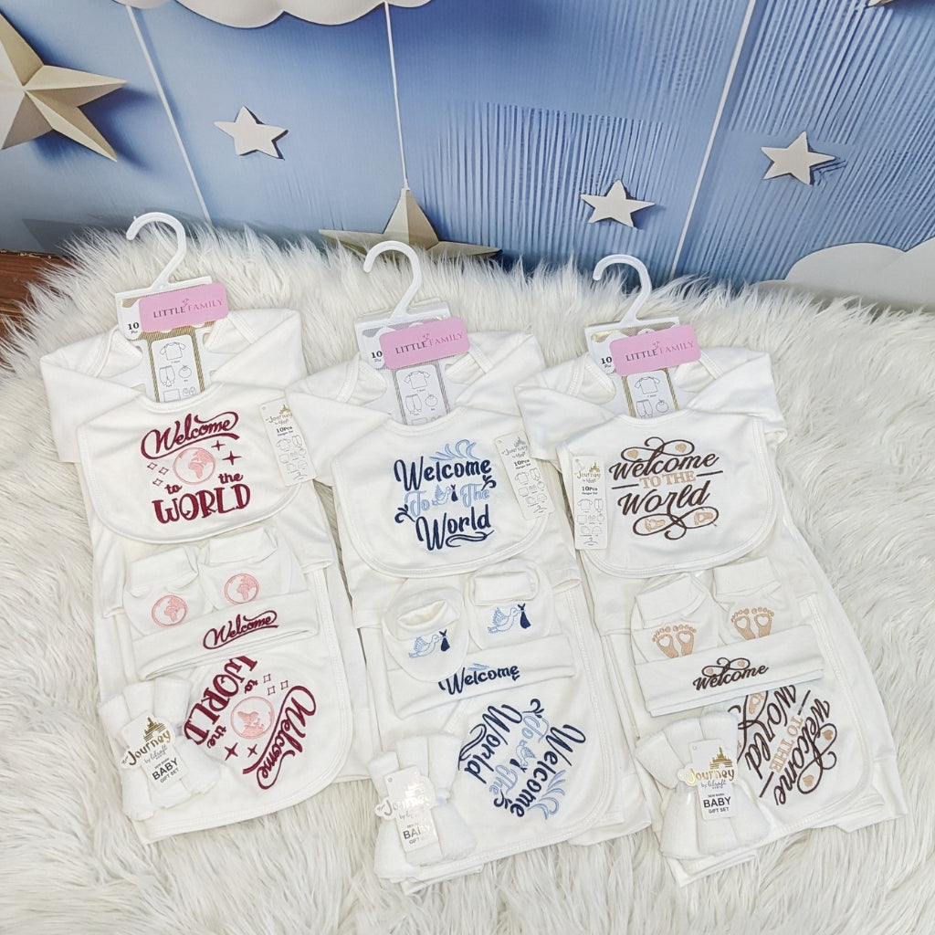 Welcome to the World – 10-Piece Newborn Starter Set