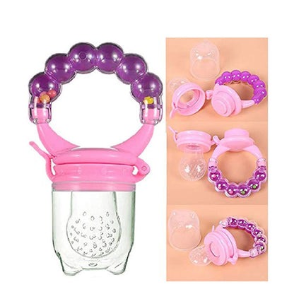 Enorme Silicone Fruit Feeder Pacifier – Teether & Self-Feeding Nibbler