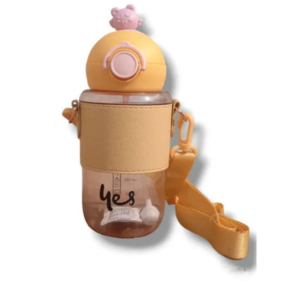 Toddler Sipper Water Bottle with Straw – Leakproof