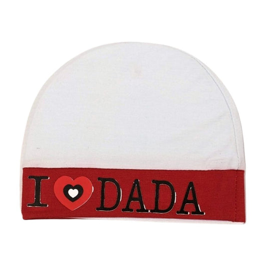 I Love Dada Printed Cap
