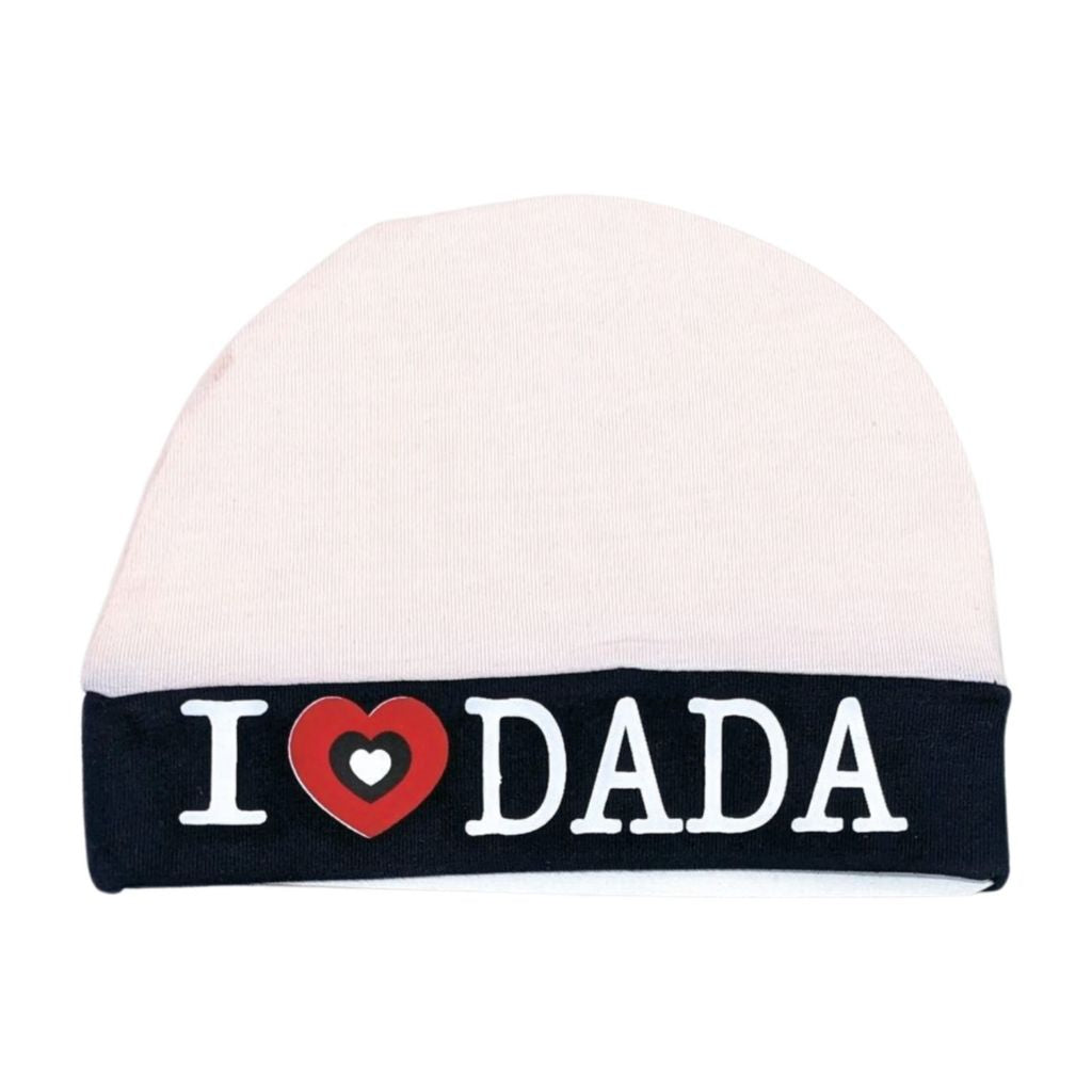 I Love Dada Printed Cap