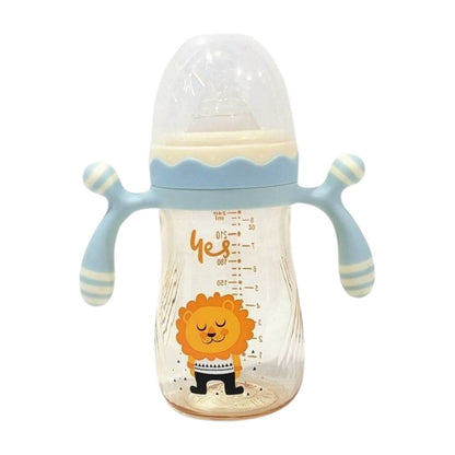 Toddler Feeder Water Bottle with Soft Straw & Leakproof Lid