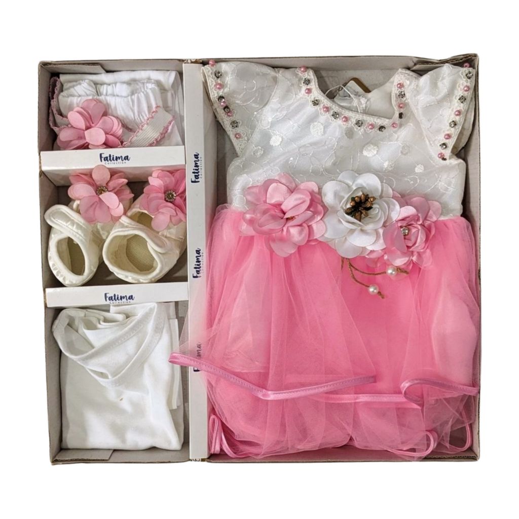 F-1435 Baby Frock Set