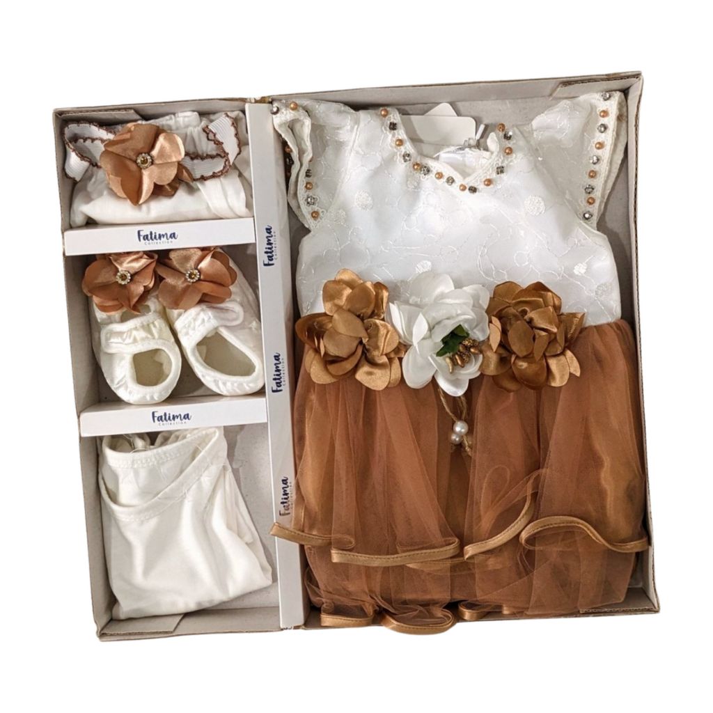 F-1435 Baby Frock Set