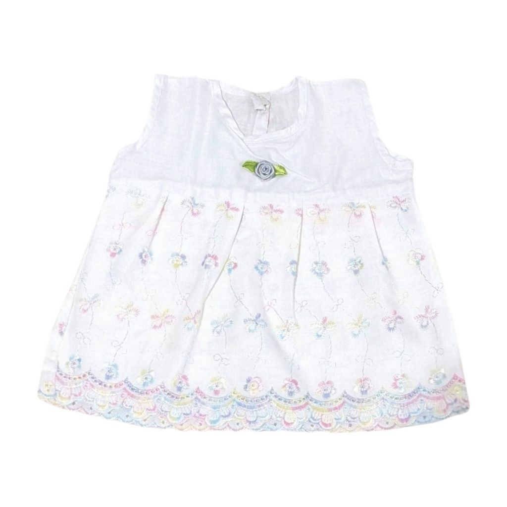 Chicken Kaari Baby Frock