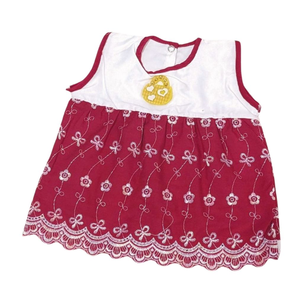 Chicken Kaari Baby Frock