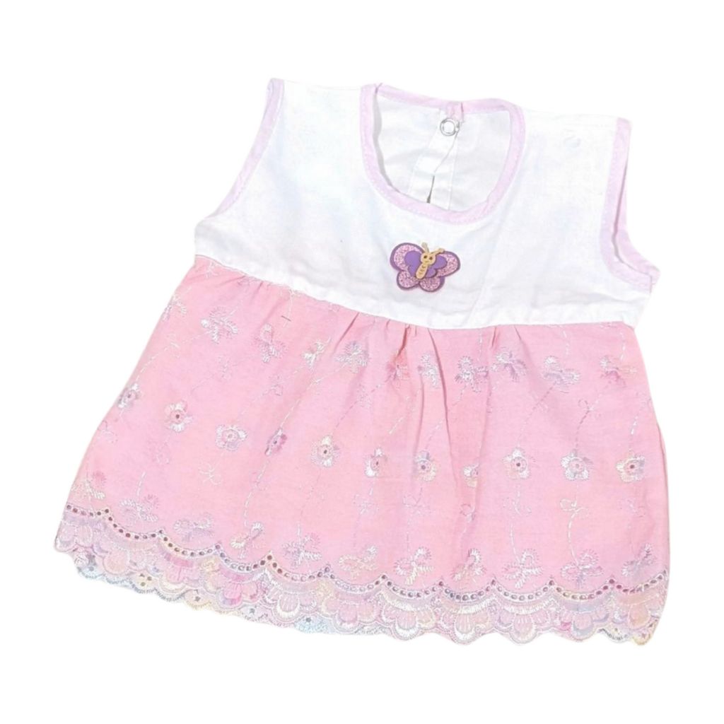 Chicken Kaari Baby Frock